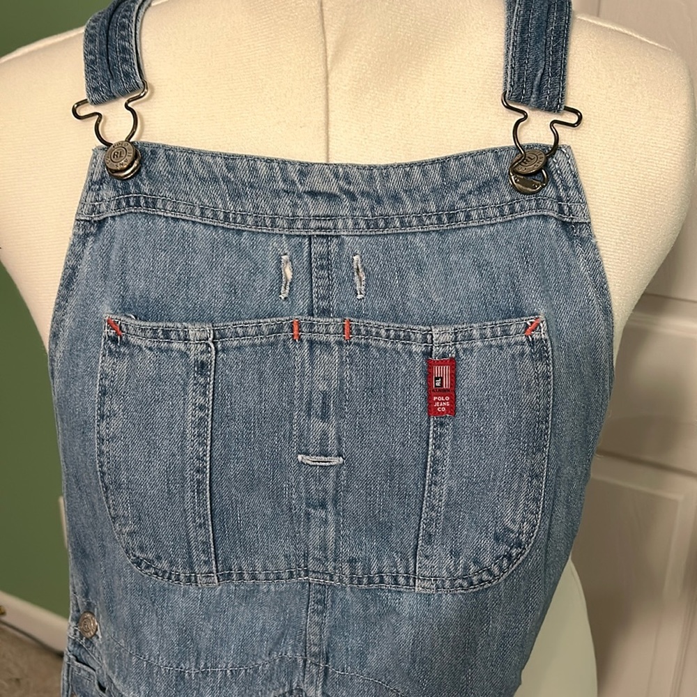Polo Jeans Co Ralph Lauren overall shorts